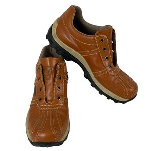 Vintage Alps's Deer Tan Leather Lace Up Shoe